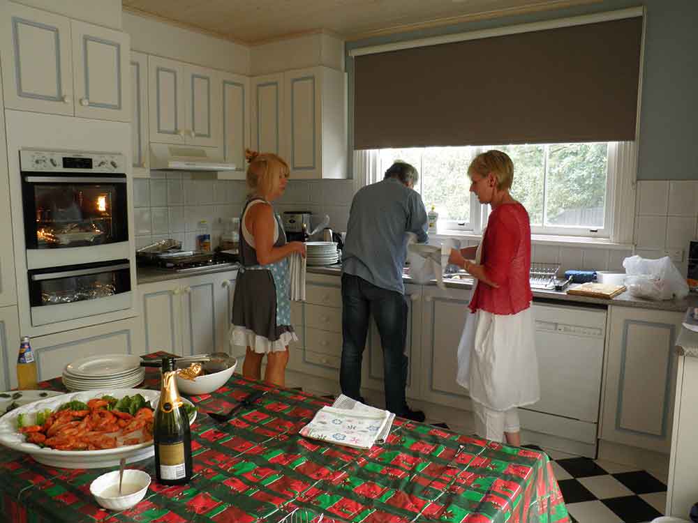 Christmas in the kitchen
